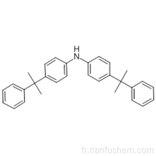 Bis [4- (2-phényl-2-propyl) phényl] amine CAS 10081-67-1